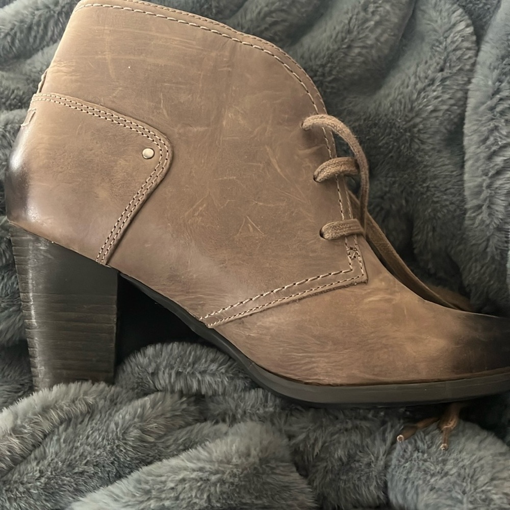 Clark’s Leather Upper Booties - image 1